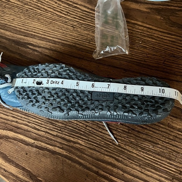 STELLA soft cornflour blue leather sneakers - Picture 12 of 13